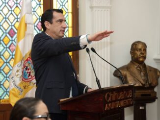 Toma protesta René Chavira como presidente municipal de Chihuahua de la administración 2024-2027