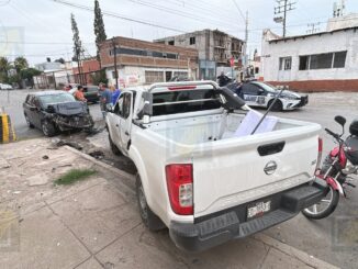 Fuerte choque en la avenida Independencia deja a tres menores lesionados