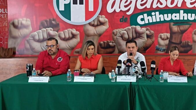 PRI Chihuahua exige investigar contratos multimillonarios relacionados con Morena y Amílcar Olán y esclarecer señalamientos
