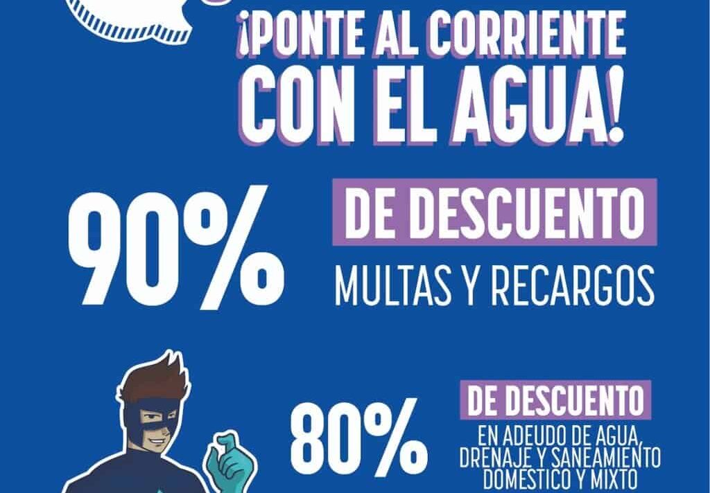 Extiende JMAS programa “Ponte al Corriente con el Agua” al mes de febrero