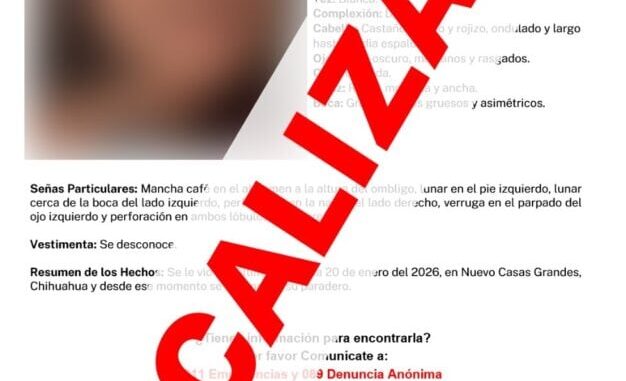 Localiza FGE Noroeste a menor de edad reportada como desaparecida en NCG