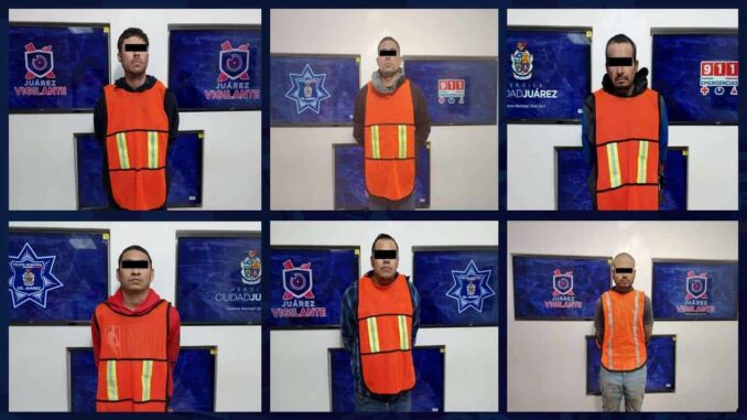 Detienen a 6 con orden de aprehensión