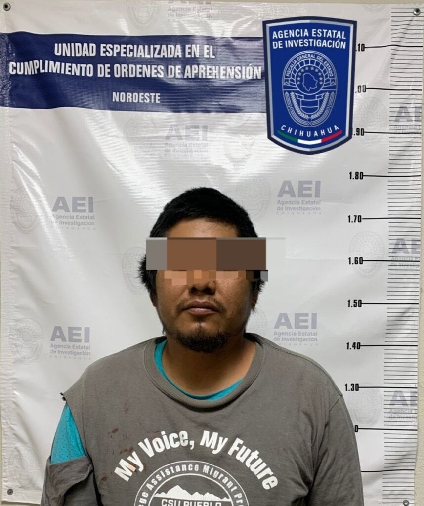 Captura AEI Noroeste a prófugo del estado de Oaxaca por violencia familiar