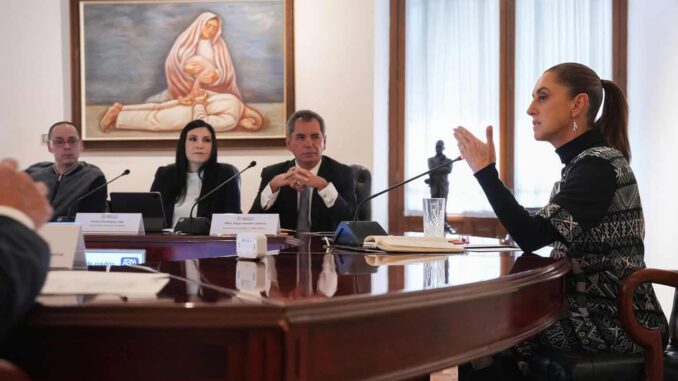 Sheinbaum conversa con la gobernadora del Banco de México sobre «perspectivas económicas»