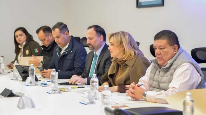 Maru Campos encabeza Mesa de Construcción de Paz para fortalecer la seguridad en Ciudad Juárez