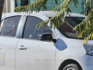Disparan contra automóvil estacionado frente a vivienda de Infonavit Nacional