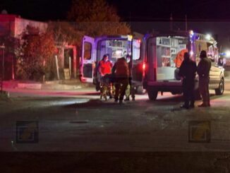 Ataque armado deja a dos hombres heridos graves en Villa Juárez