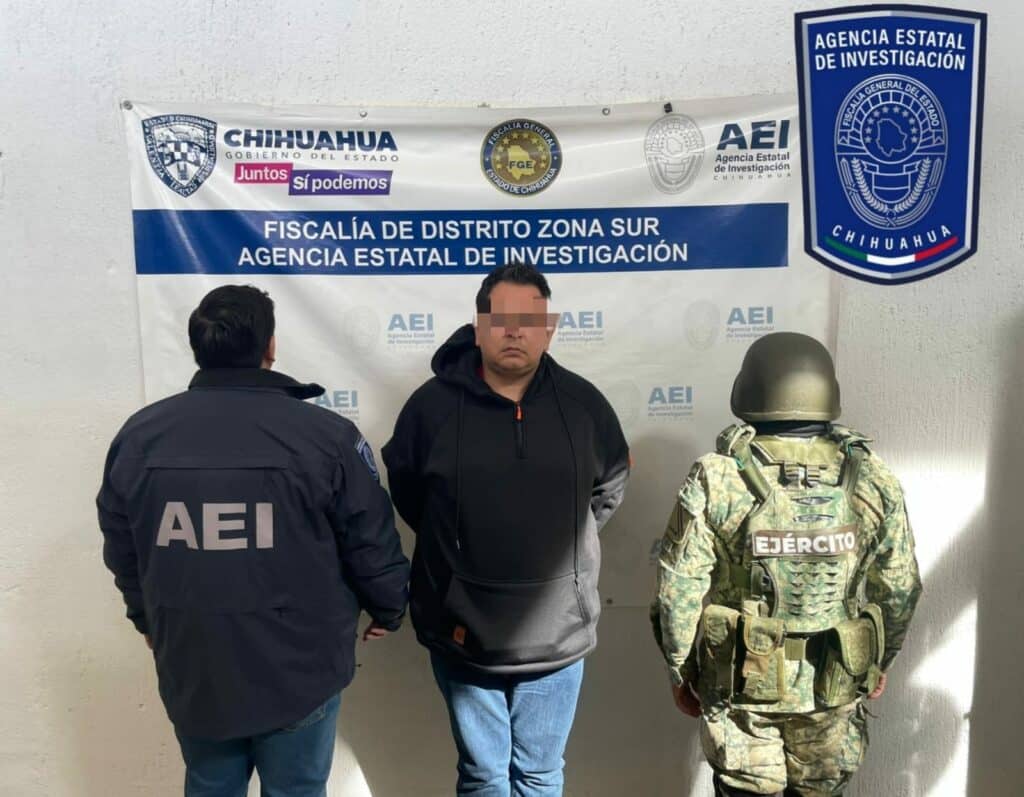 Aprehenden Policías Investigadores a sujeto acusado por fraude en Parral