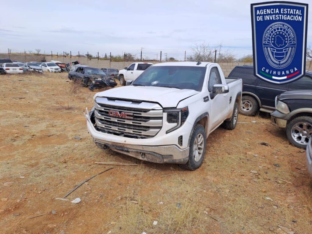 Encuentra AEI en Parral pick up robada en Sinaloa