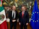 Canciller De la Fuente revisa con autoridades de la UE el Acuerdo Global Modernizado