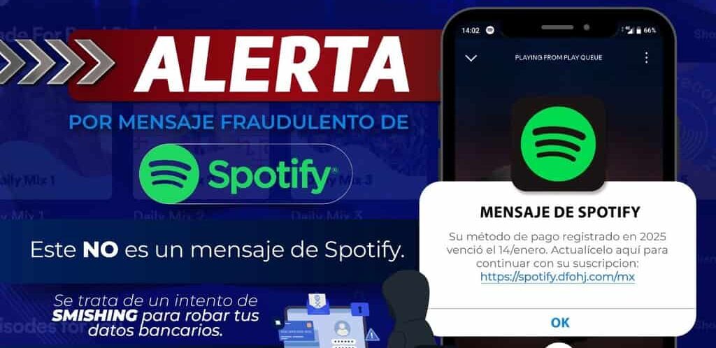 Alerta policía cibernética del Municipio fraudes por mensaje SMS, fingen ser empresas