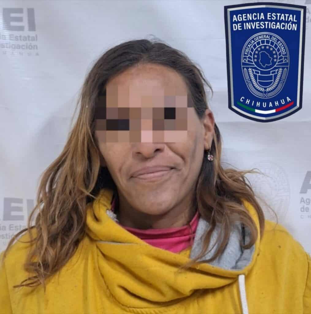 Detiene AEI a mujer acusada por el robo de un teléfono en Parral