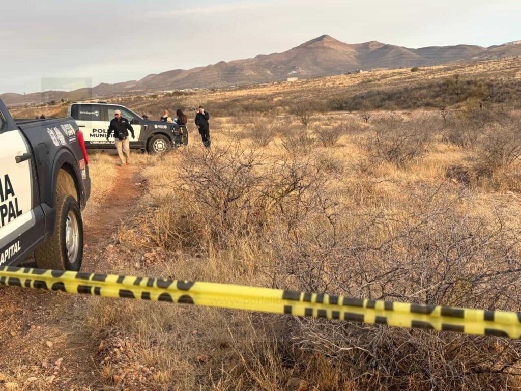 Localizan cuerpo en avanzado estado de descomposición en el Ejido Chuvíscar 