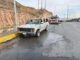 Arde pickup en la carretera Aldama y afecta al tráfico
