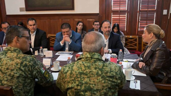 Maru Campos acuerda con Mesa de Seguridad mantener estrategias para continuar con la disminución de homicidios en la entidad