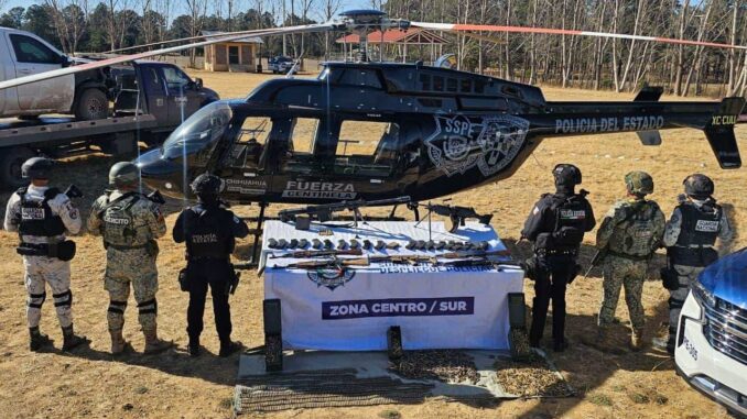 Atacan a militares en Guachochi, repelen la agresión; aseguran arsenal y vehículos