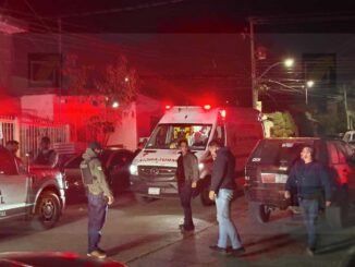 Hombre herido de bala es auxiliado por Cruz Roja en la colonia Ampliación Proletaria