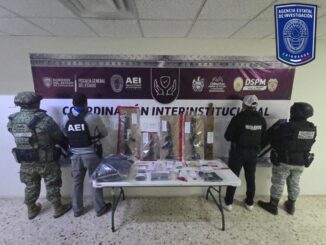 Incautan armas de fuego y municiones en cateo a domicilio de la colonia Granjas Sacramento