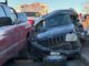 Fatal choque entre camión urbano y camioneta Jeep deja un muerto y varios lesionados