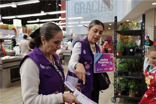 Invitan a enfrentar la cuesta de enero con la tarjeta “Juntas Podemos Ahorrar”