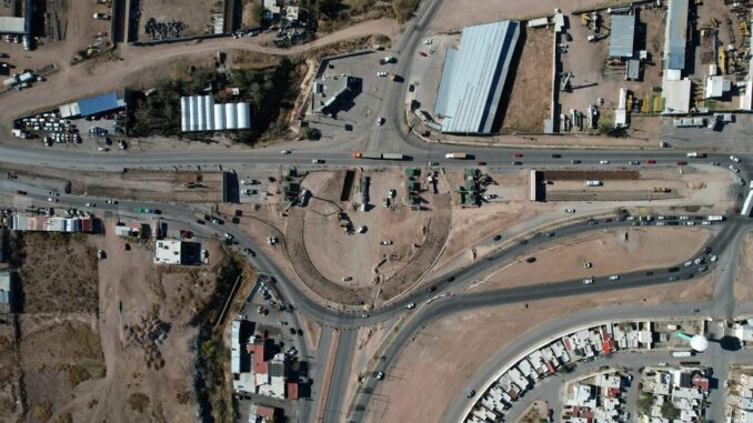 Municipio consolida avances en el Paso Superior de Carretera Aldama y Avenida Fuerza Aérea