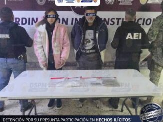 En cateo, DSPM, AEI y Ejército aseguran a presuntos narcomenudistas