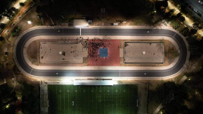 Inaugura Marco Bonilla ciclopista renovada en la Ciudad Deportiva tras 30 años de espera