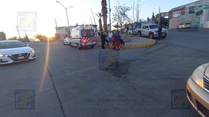 Hombre resulta herido tras ser arrollado en avenida Mirador 