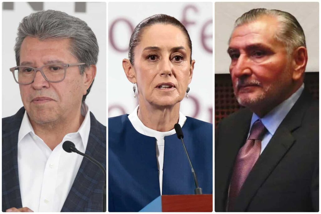 Revisa Sheinbaum agenda legislativa con Monreal y Adán Augusto