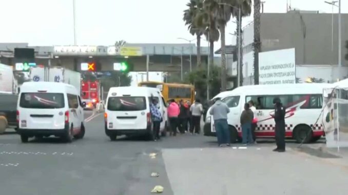 Transportistas del oriente del Edomex anuncian megabloqueo para este martes 13 de enero