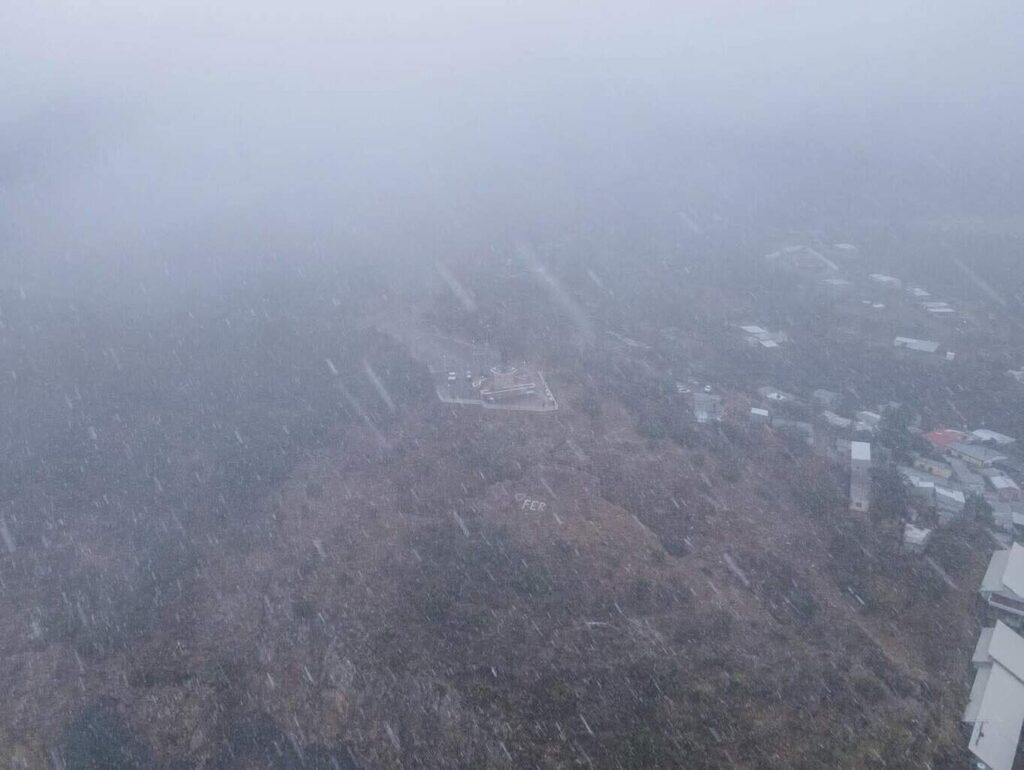 Suman 7 municipios con nieve; se mantiene alerta por bajas temperaturas