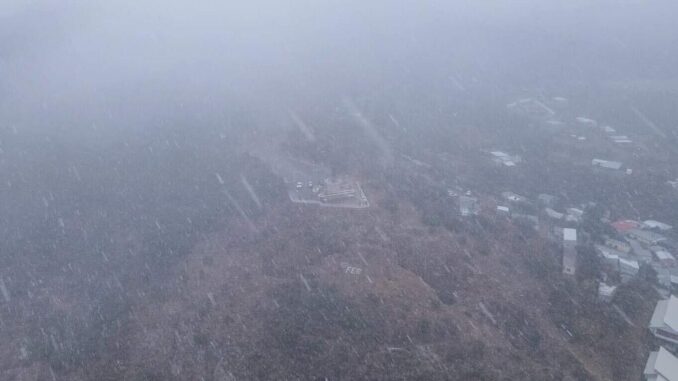 Suman 7 municipios con nieve; se mantiene alerta por bajas temperaturas