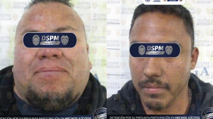 En patrullaje preventivo al oriente de la ciudad, la Célula BOII aseguran arma de fuego y detienen a dos