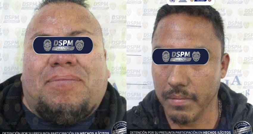 En patrullaje preventivo al oriente de la ciudad, la Célula BOII aseguran arma de fuego y detienen a dos