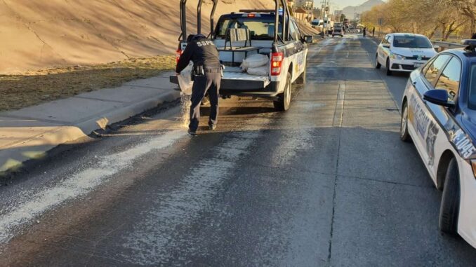 Exhortan a conducir con precaución ante la presencia de aguanieve en la capital