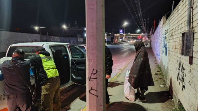 Se mantiene operativo especial por bajas temperaturas en la capital
