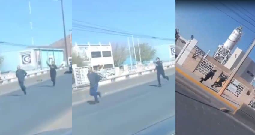 Detenido se zafa, rompe ventana de la patrulla y se tira en movimiento; DSPM «aclara» el escape