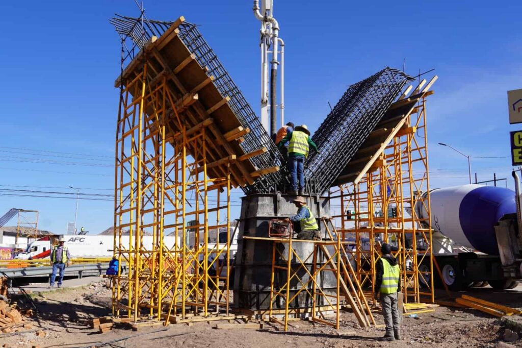 Paso superior de Nogales e Industrias ya lleva un 16% de avance: Gobierno Municipal
