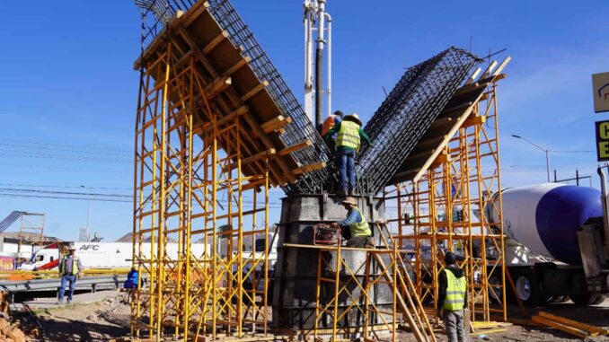 Paso superior de Nogales e Industrias ya lleva un 16% de avance: Gobierno Municipal