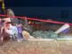 Vuelca camión de gobierno cargado de papa en carretera Cuauhtémoc–Chihuahua; un muerto y un herido