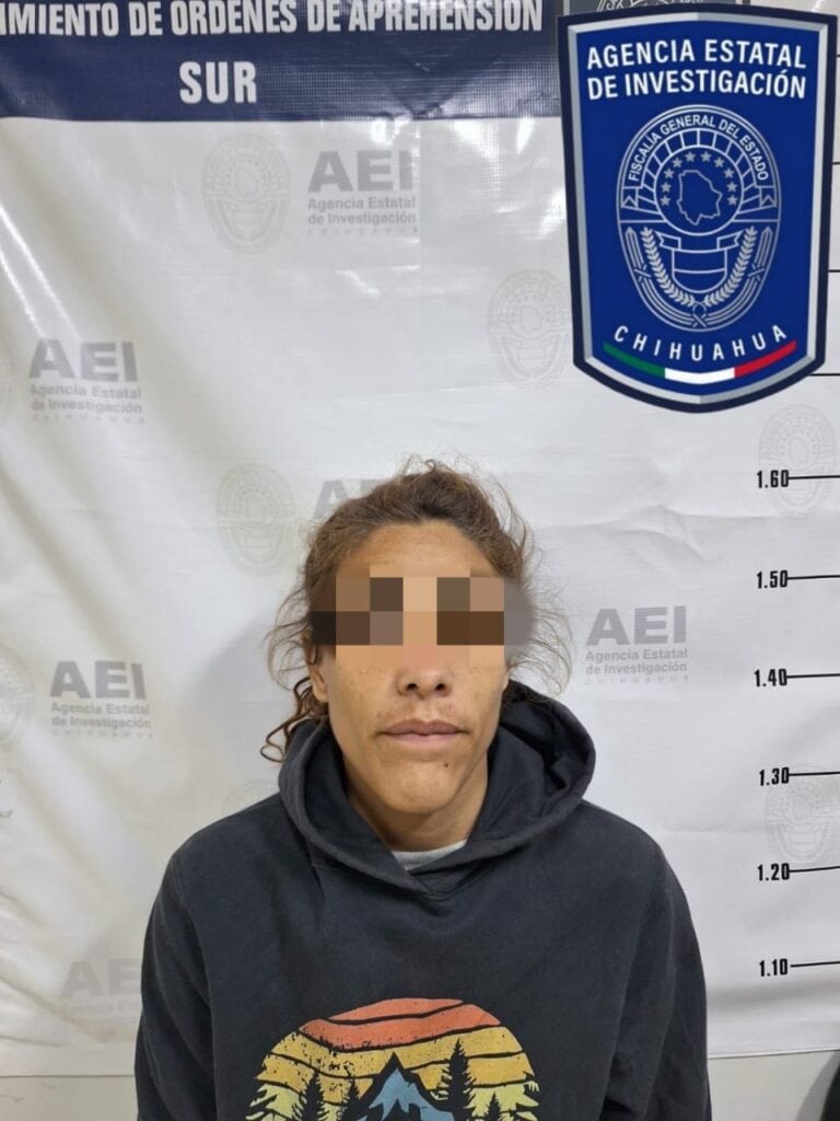 Reaprehende FGE a mujer que incumplió condena condicional por intento de homicidio en Parral