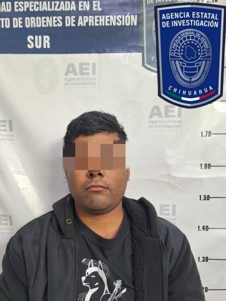 Aprehende Policía Investigadora a sujeto que intentó matar a su ex pareja en Parral