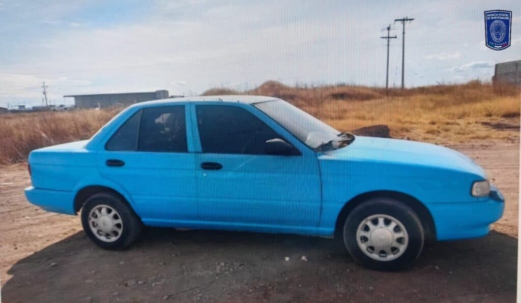 Detienen AEI y Ejército a hombre en posesión de Nissan robado