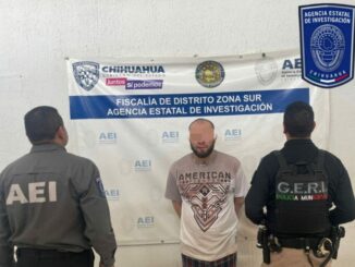 Detienen AEI y Policía Municipal a probable responsable de robo ocurrido en Parral