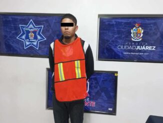 Lo detienen con pistola calibre 9 mm y auto con placas sobrepuestas