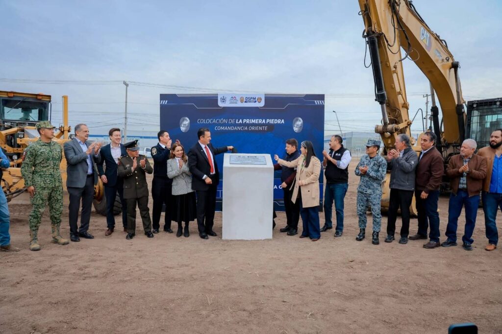 Inicia alcalde Marco Bonilla construcción de Comandancia Oriente
