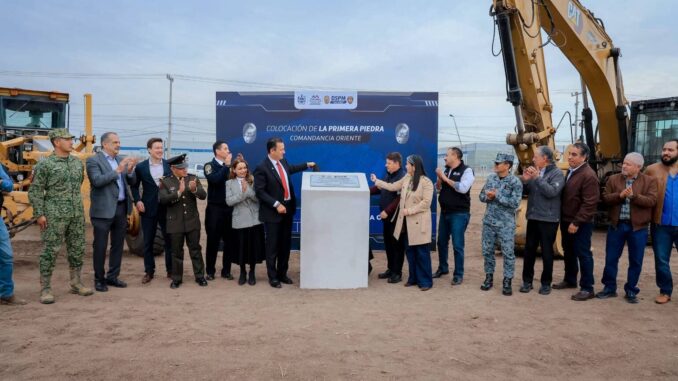 Inicia alcalde Marco Bonilla construcción de Comandancia Oriente