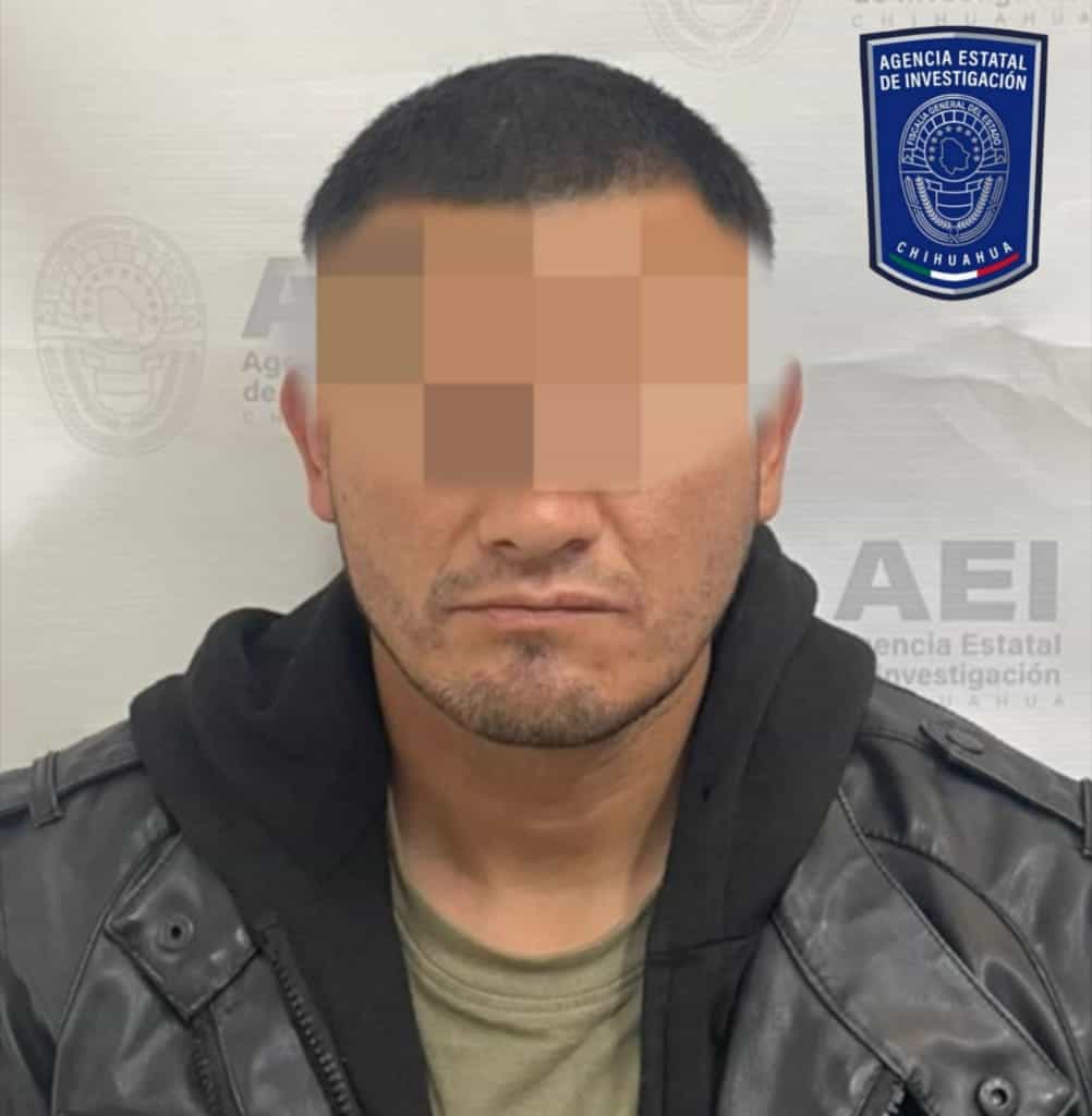 Con orden de aprehensión detiene AEI Zona Sur a imputado por el delito de violencia familiar en Parral