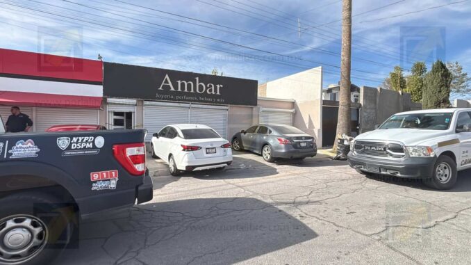 Robo millonario en joyería de ámbar en la colonia San Felipe