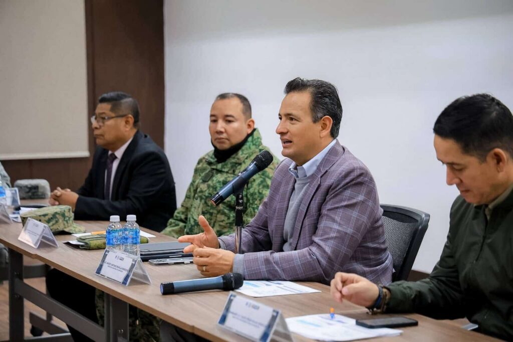 Encabeza Marco Bonilla primera mesa de seguridad regional del año